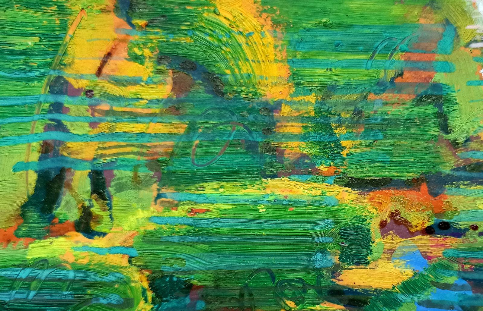 Oil painting Camping Viktor Khadzhinov - 2
