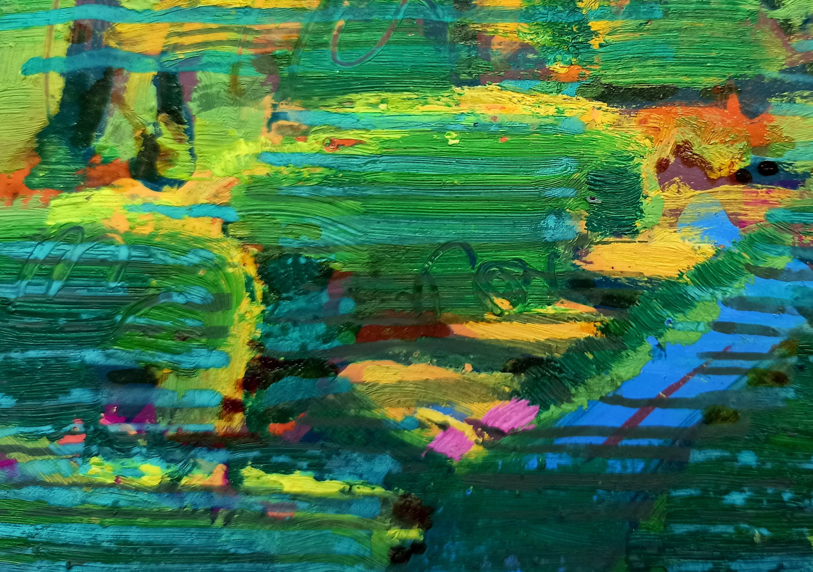 Oil painting Camping Viktor Khadzhinov - 4