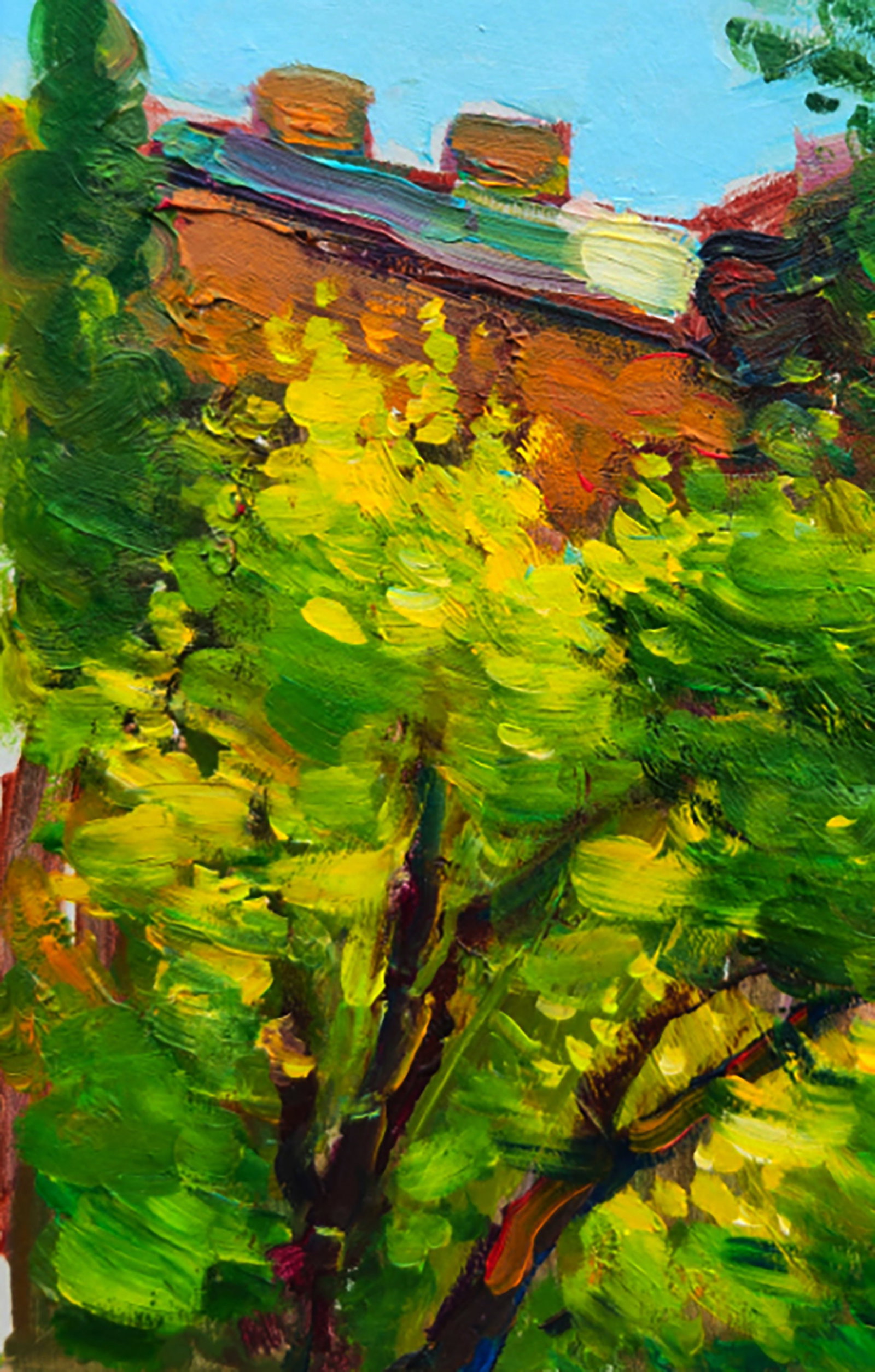 Oil painting The first day of summer Yuri Shkrob - 4