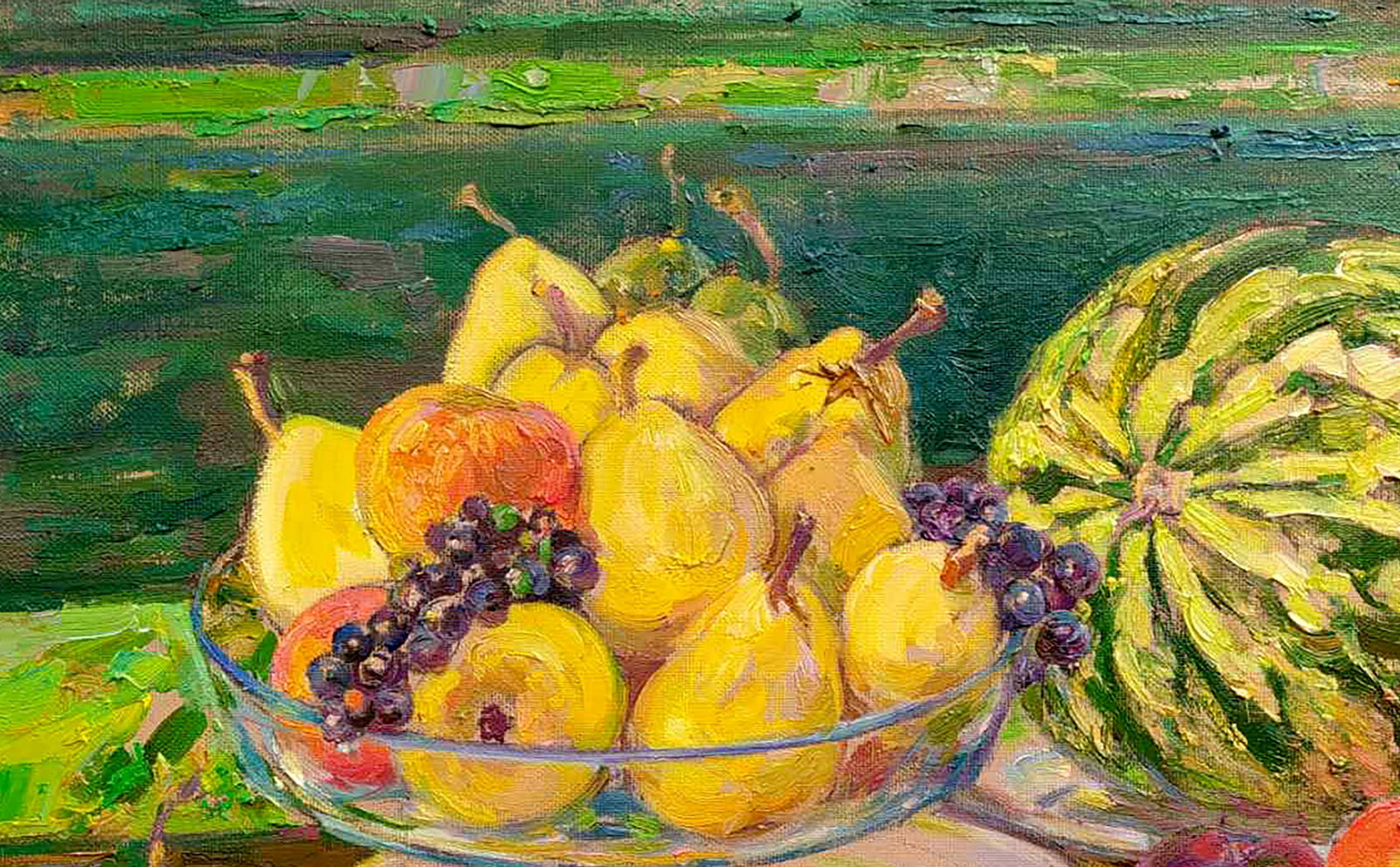 Oil painting Riches of August Leonid Pavlenko - 2