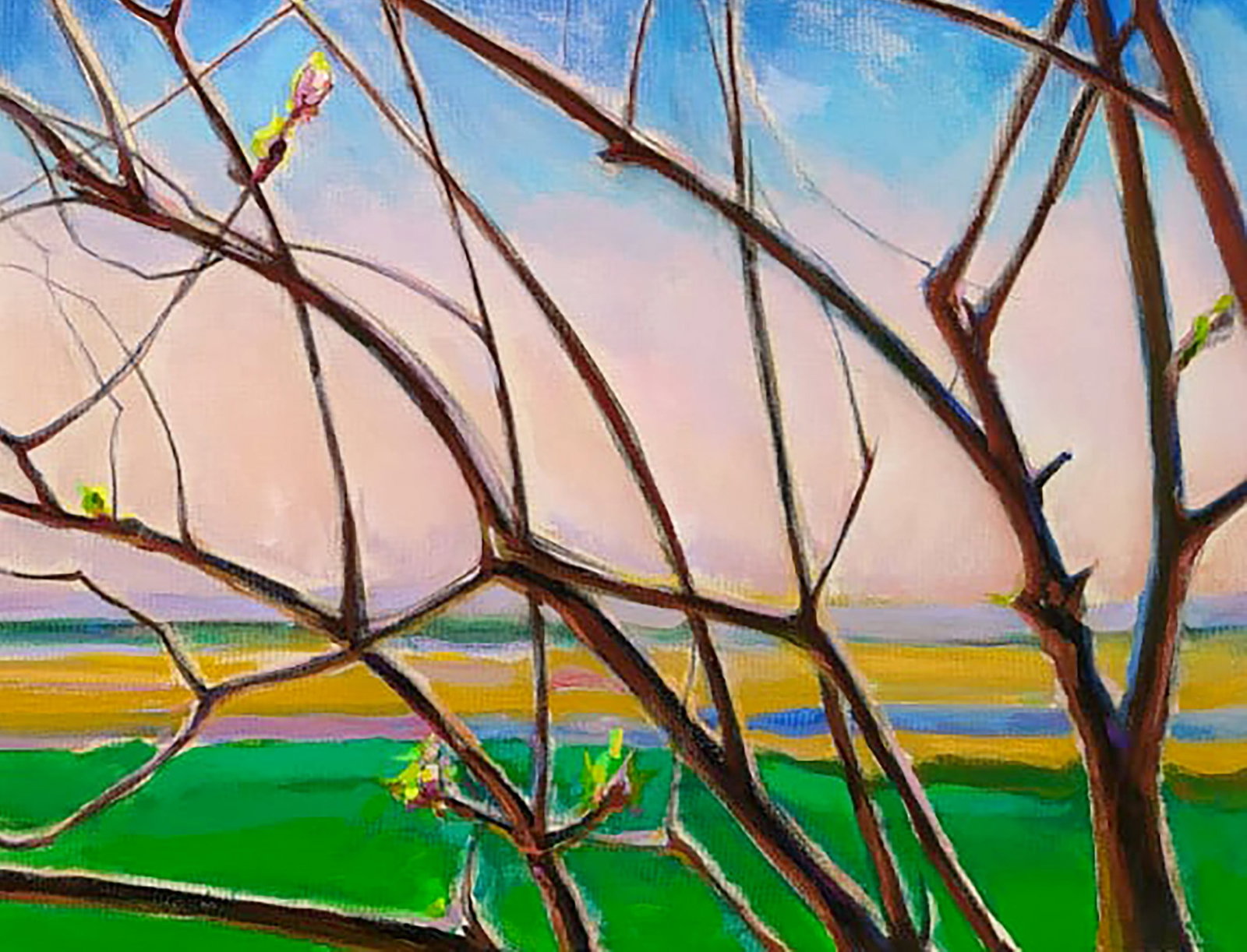 Oil painting Spring Leonid Pavlenko - 5