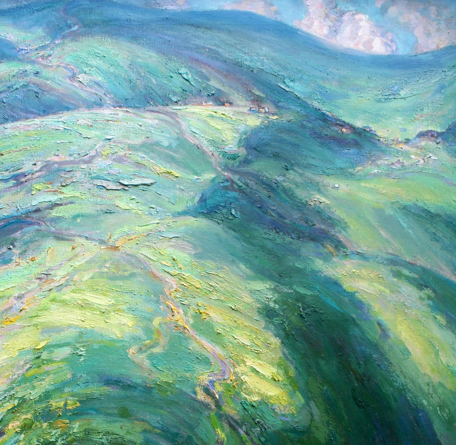 Oil painting High in the mountains Leonid Pavlenko - 3