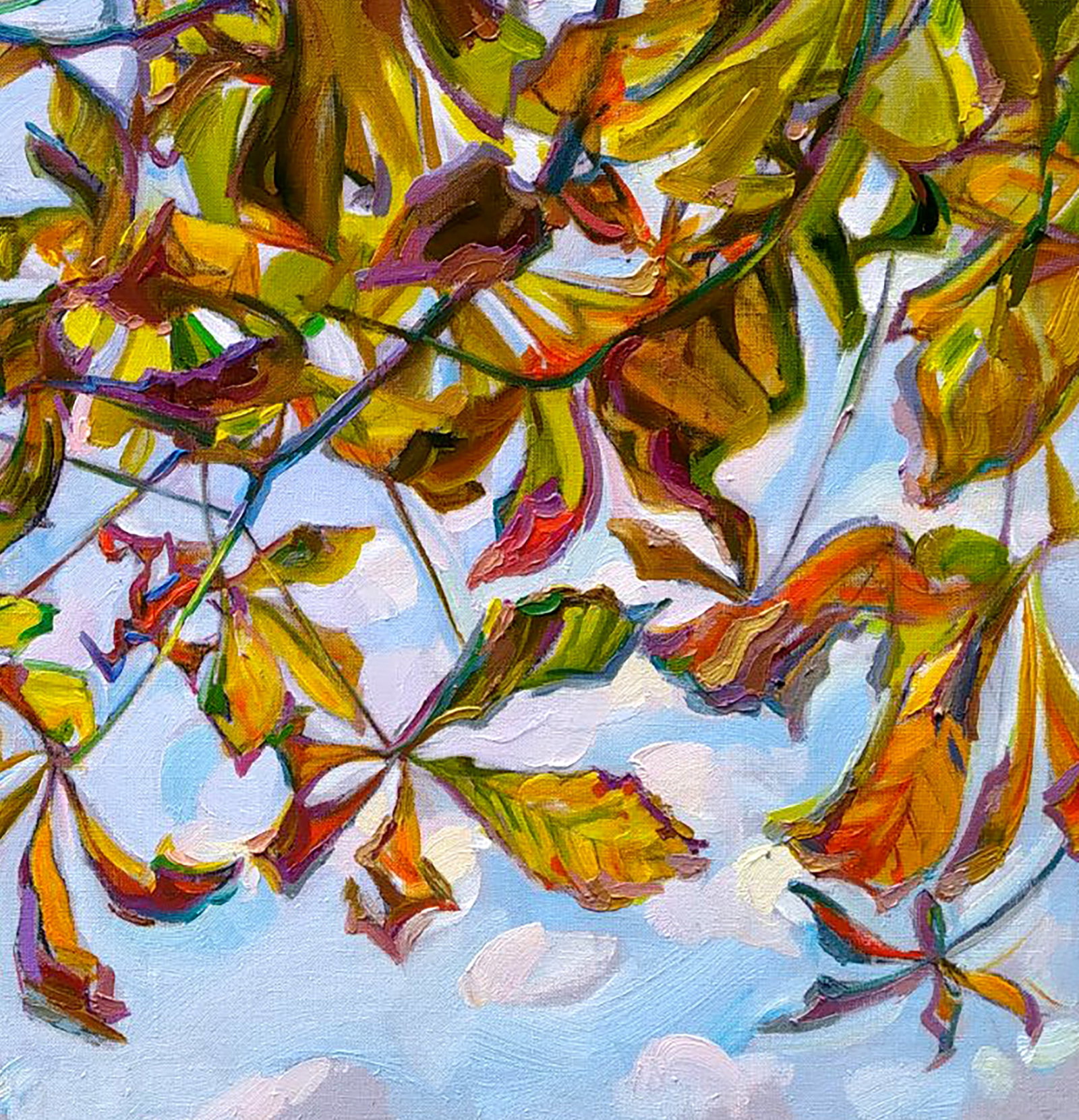 Oil painting Autumn kaleidoscope Leonid Pavlenko - 5