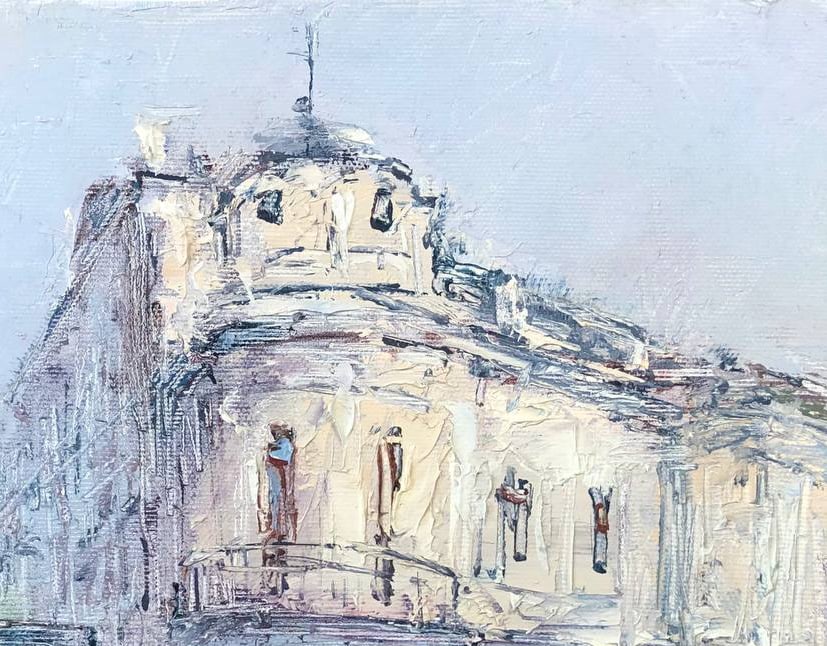 Oil painting Kyiv, National Philharmonic of Ukraine Andrii G. - 5