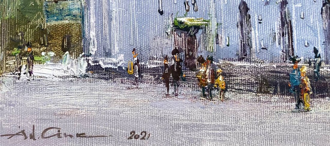 Oil painting Refectory Church, Kyiv Pechersk Lavra Andrii G. - 3