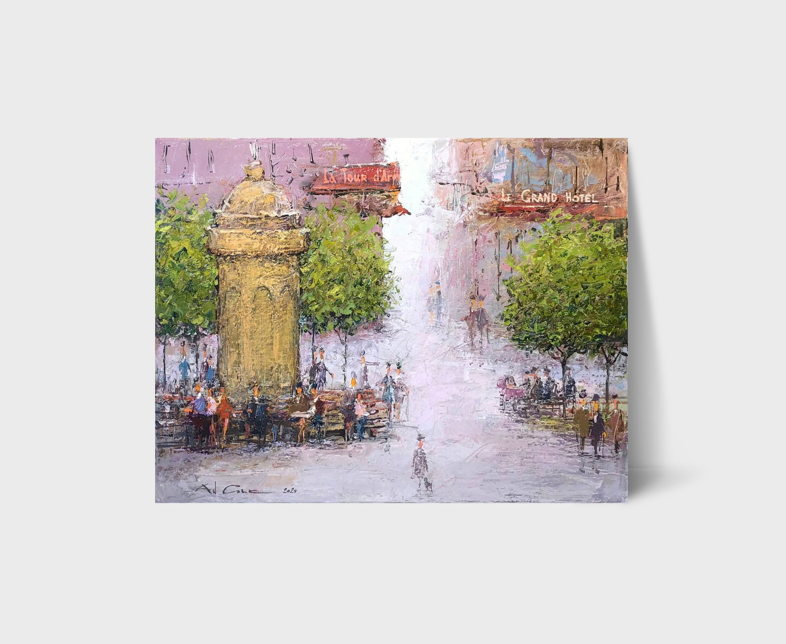 Oil painting Pleasant melody Andrii G. - 9