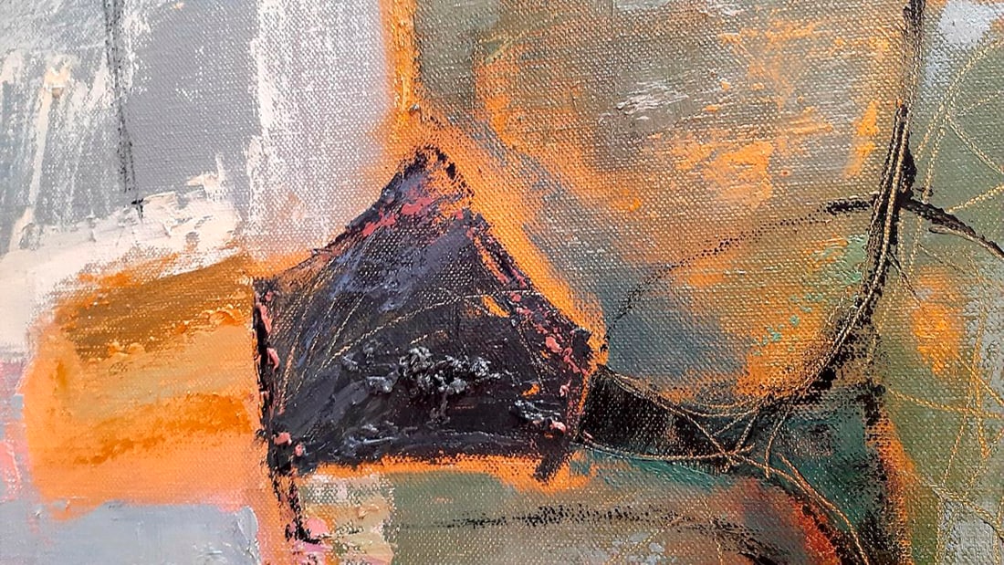 Abstract Oil painting signs Tetyana Shulyak - 3