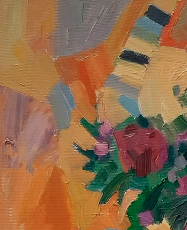 Abstract Oil painting Bouquet Tetyana Shulyak - 10