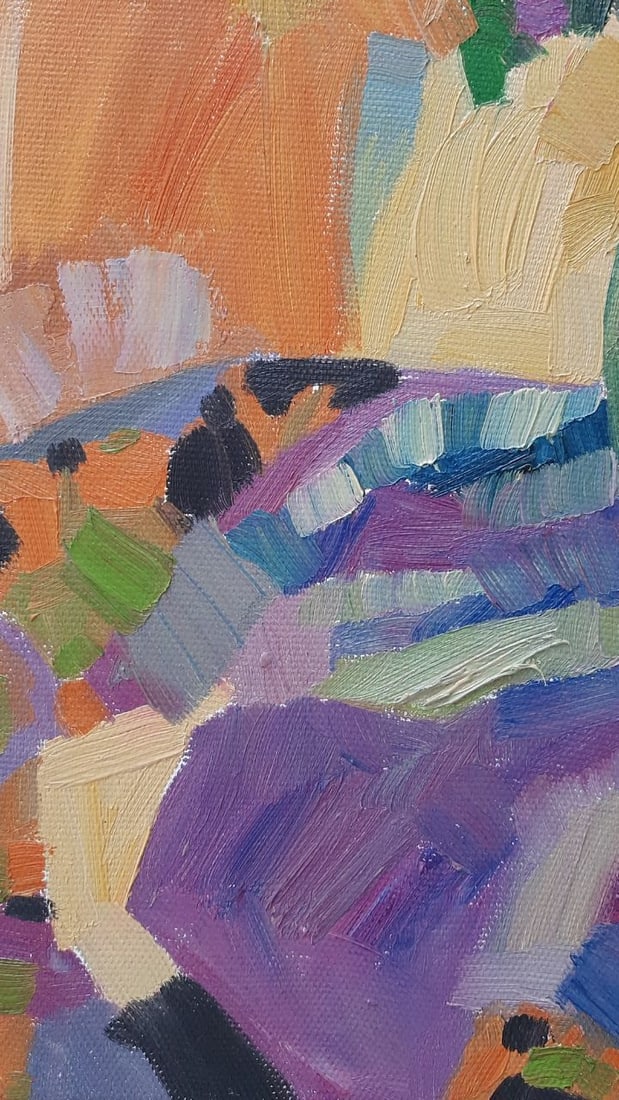 Abstract Oil painting Bouquet Tetyana Shulyak - 12