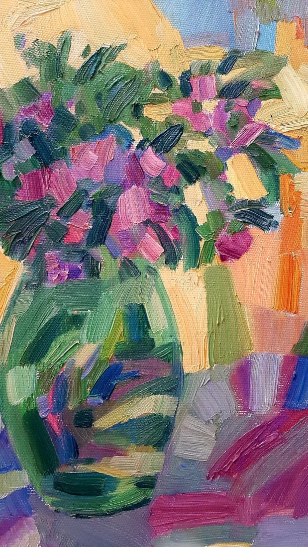 Abstract Oil painting Bouquet Tetyana Shulyak - 5
