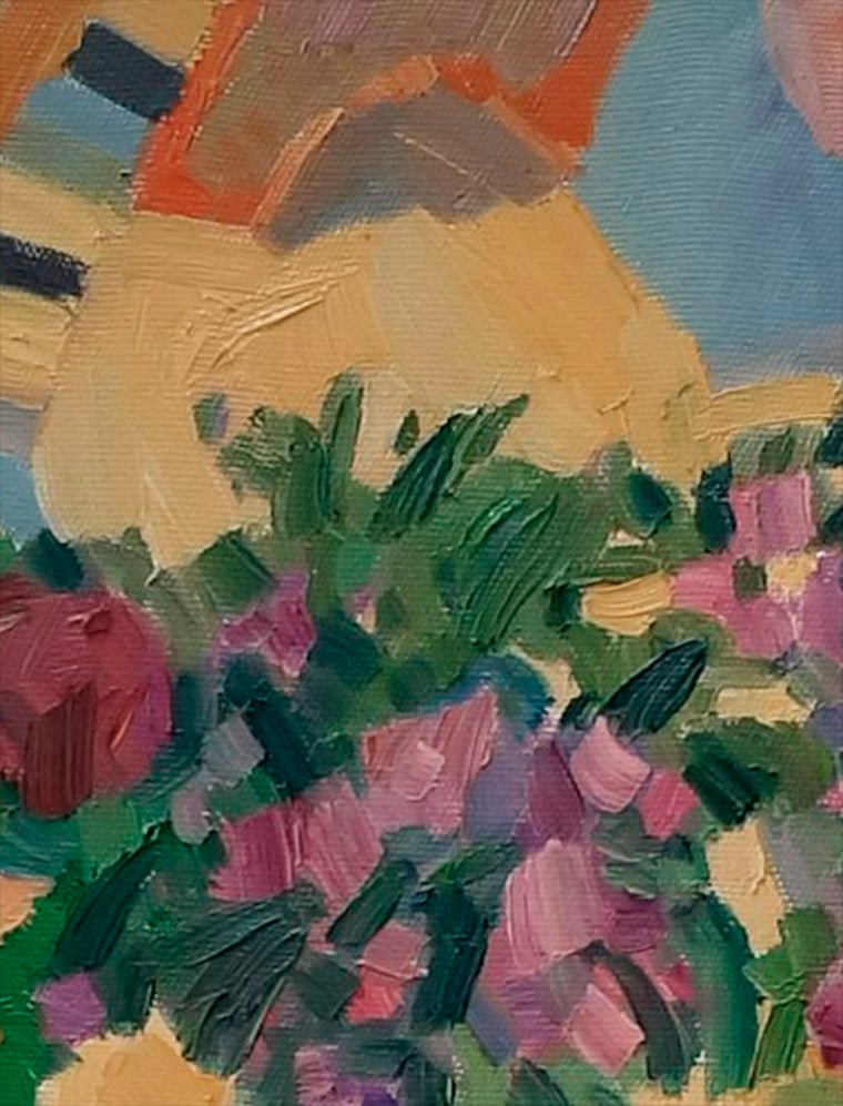 Abstract Oil painting Bouquet Tetyana Shulyak - 6