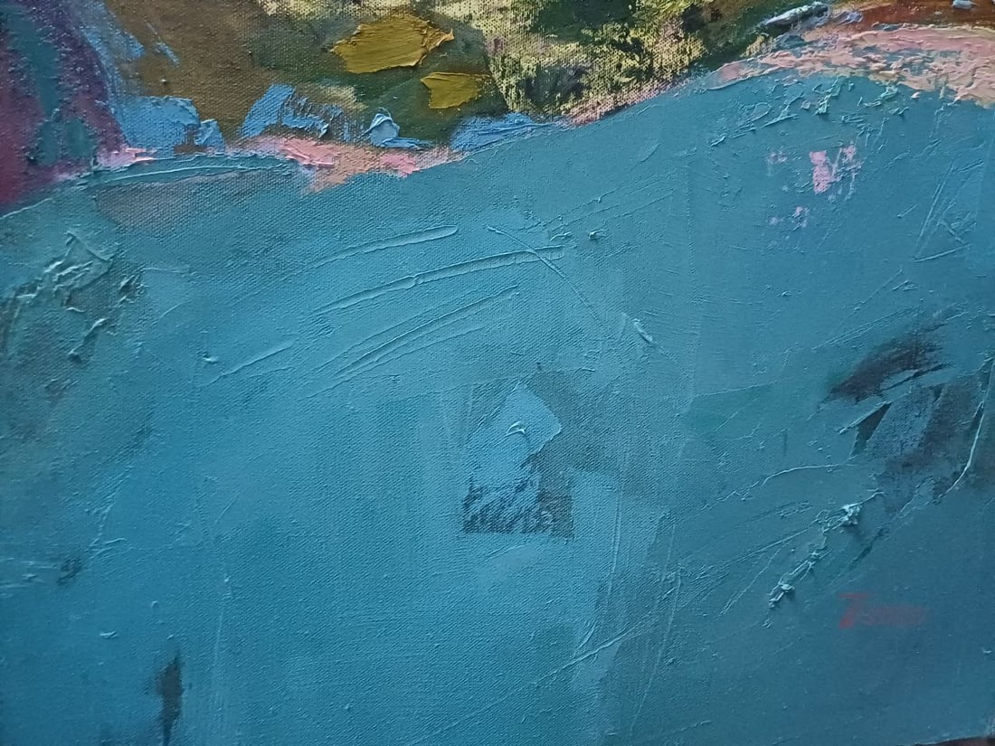 Oil painting Deep water Tetyana Shulyak - 3