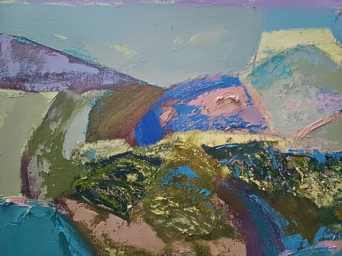 Oil painting Deep water Tetyana Shulyak - 4