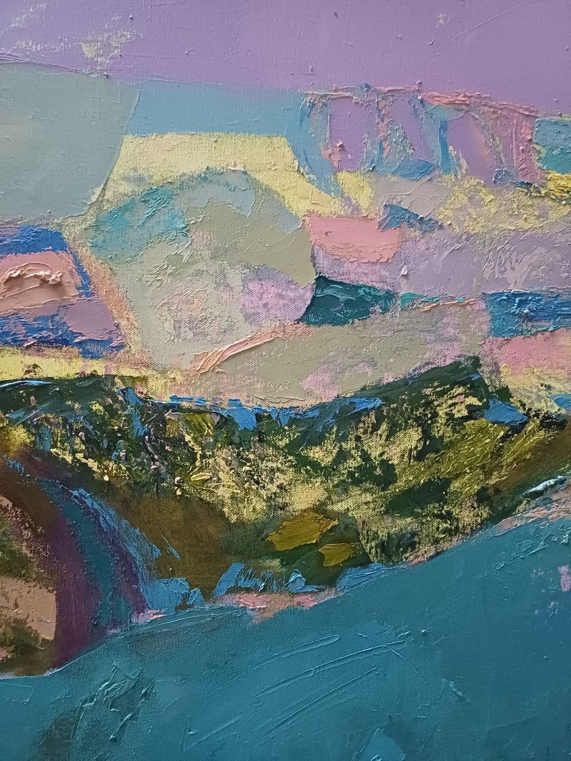 Oil painting Deep water Tetyana Shulyak - 5