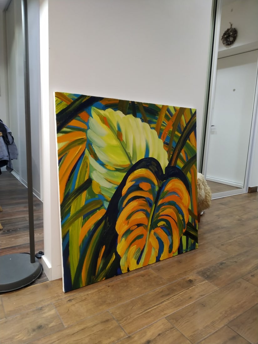 Oil painting Wild tropics Nina L - 12