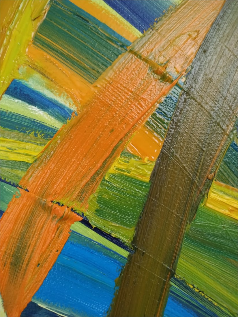 Oil painting Wild tropics Nina L - 7