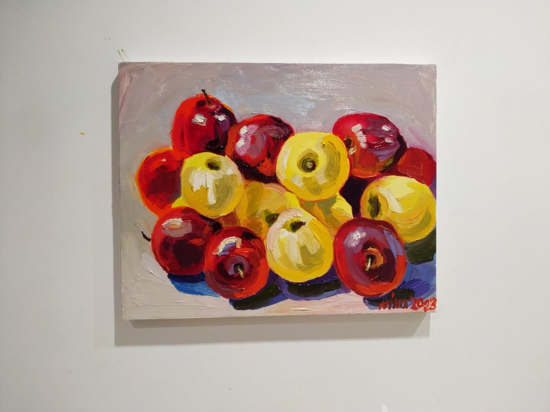 Oil painting Apples Nina L - 10
