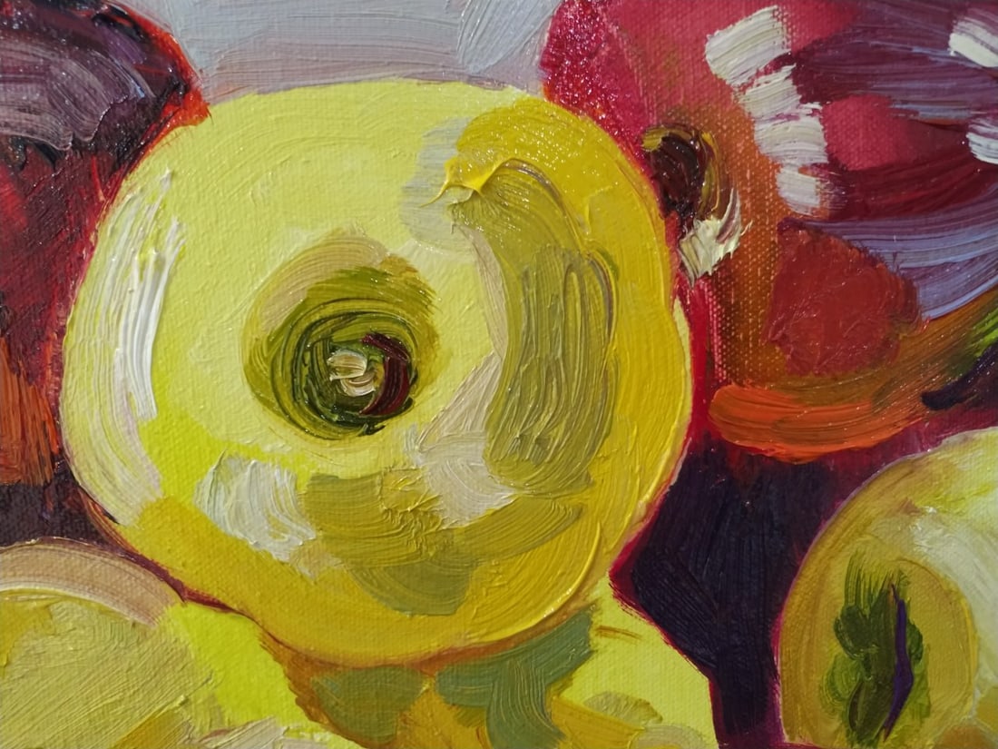 Oil painting Apples Nina L - 4