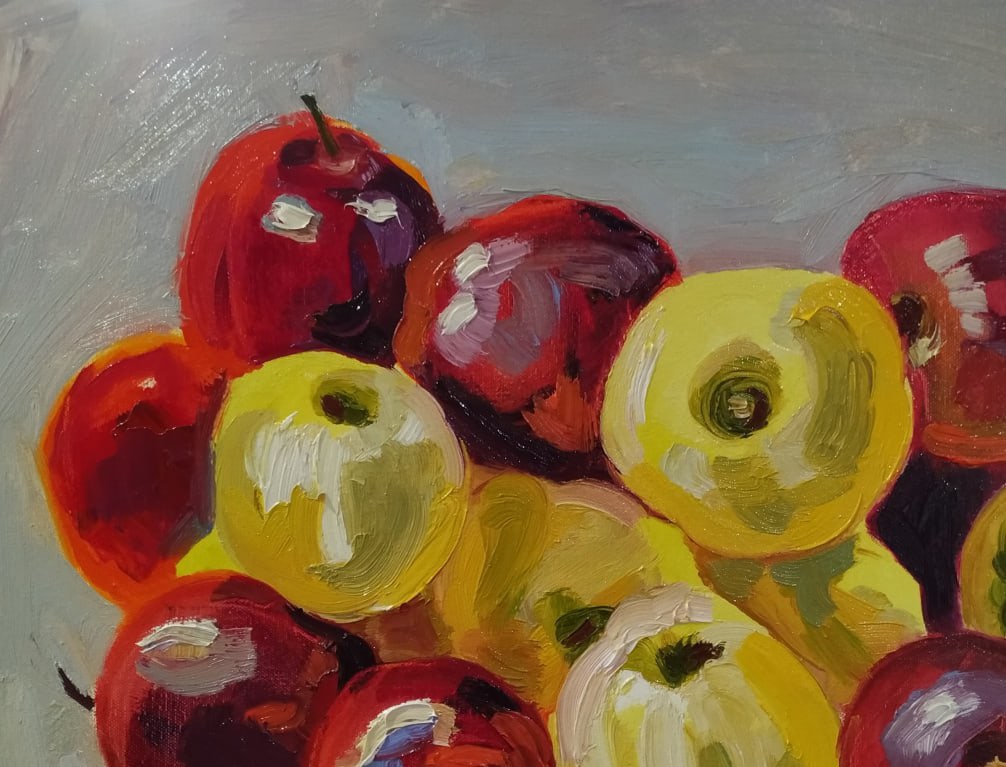 Oil painting Apples Nina L - 6