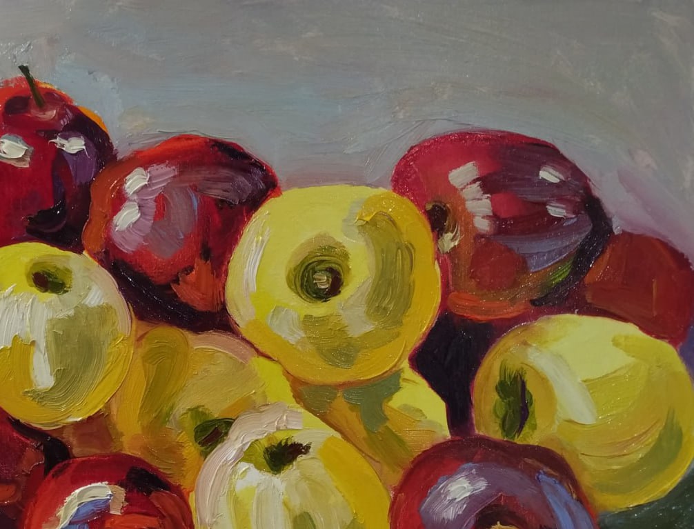 Oil painting Apples Nina L - 7