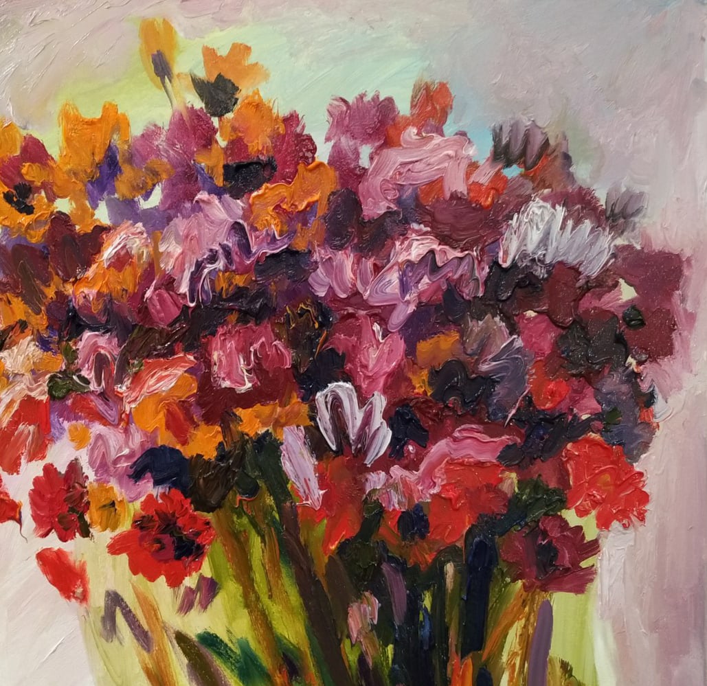 Oil painting Spring Nina L - 3