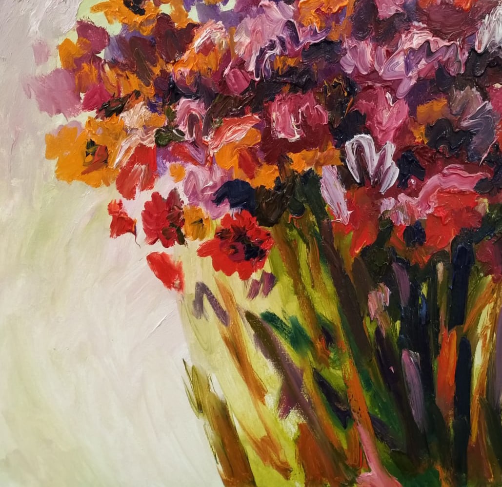 Oil painting Spring Nina L - 4