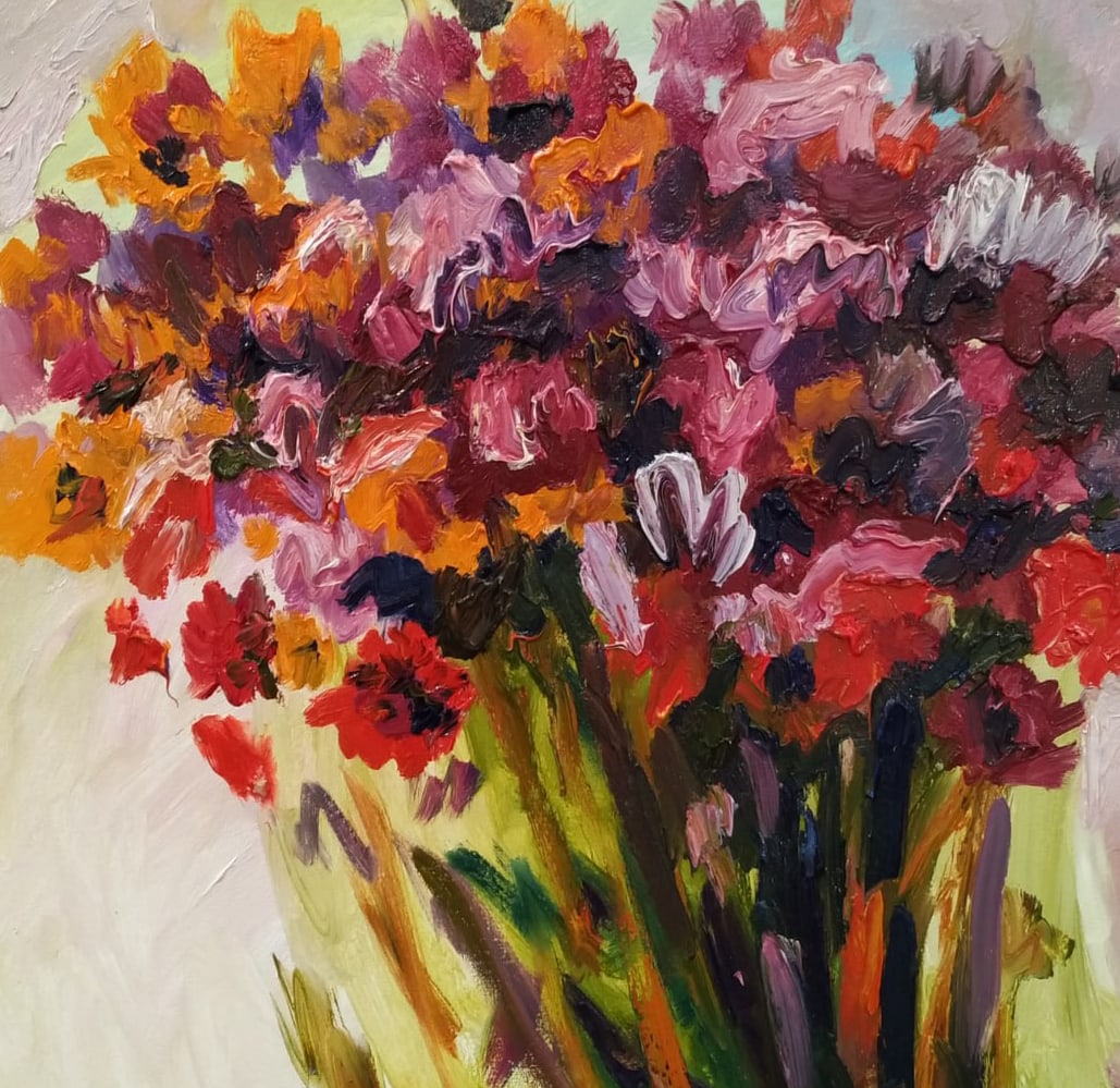 Oil painting Spring Nina L - 6