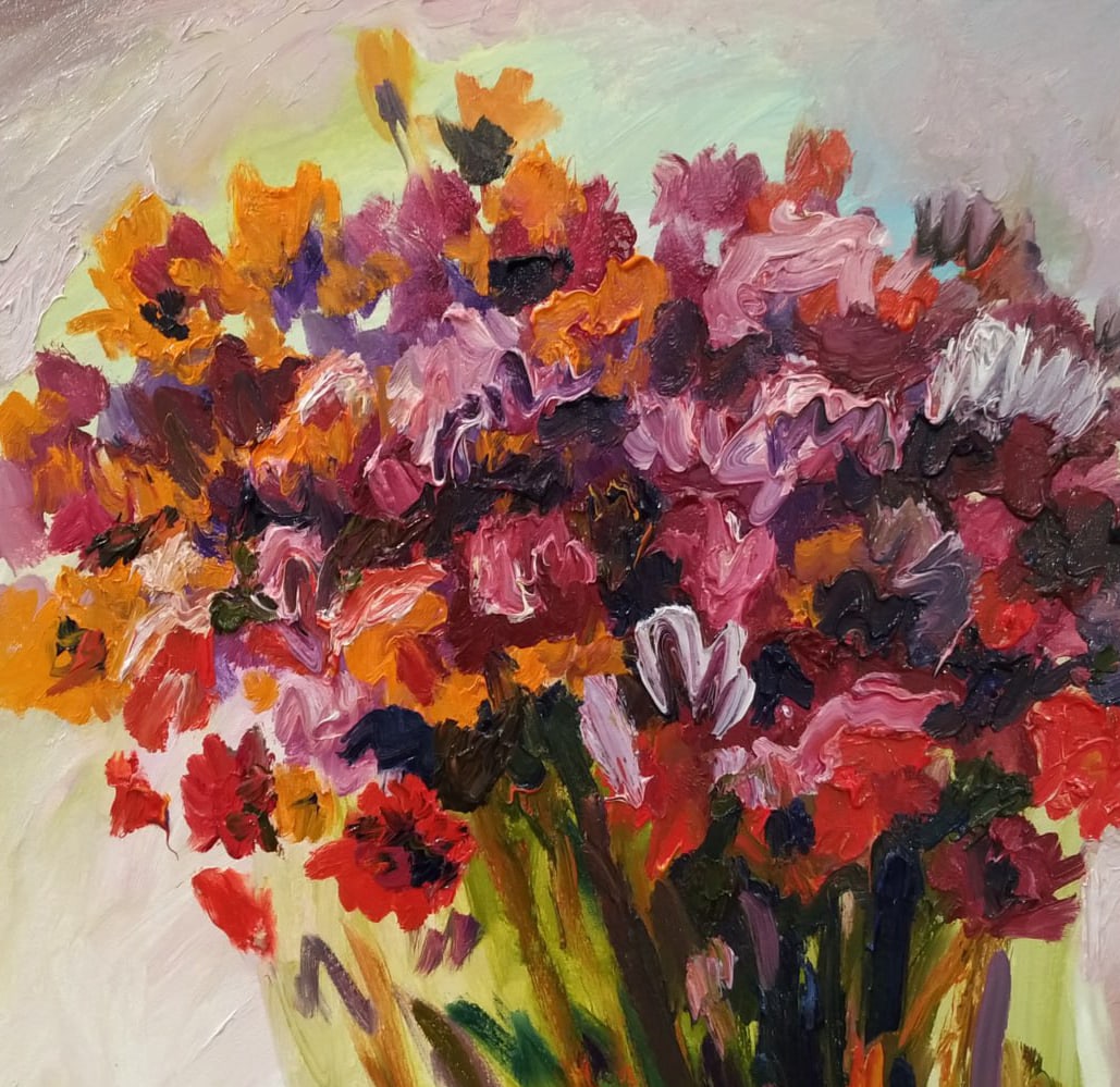 Oil painting Spring Nina L - 7