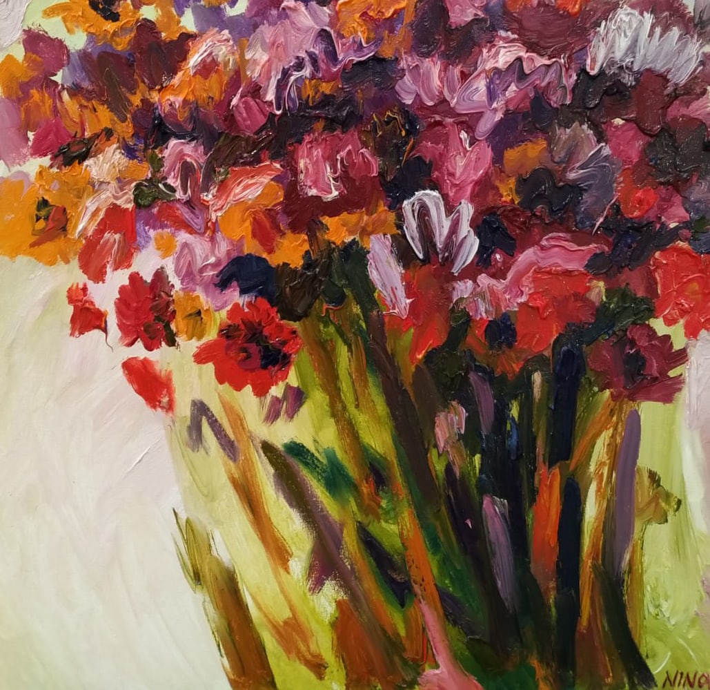 Oil painting Spring Nina L - 8