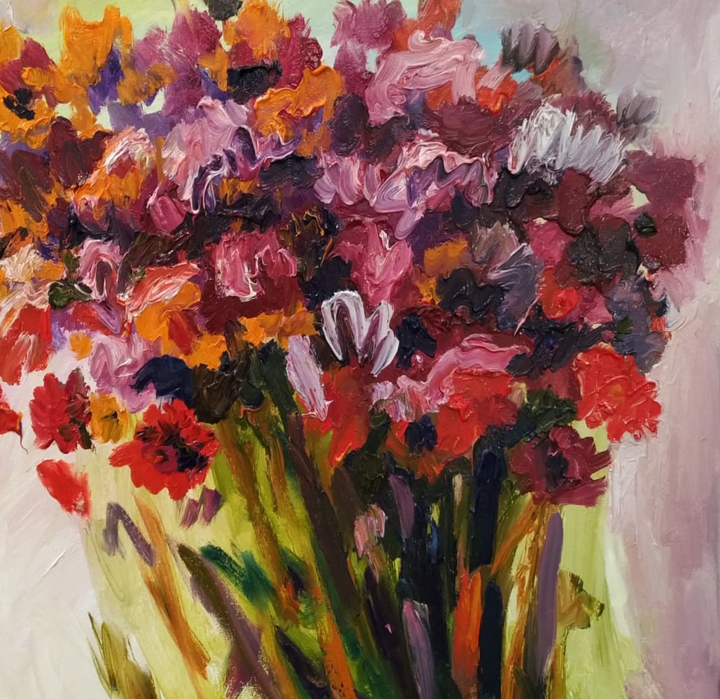 Oil painting Spring Nina L - 9