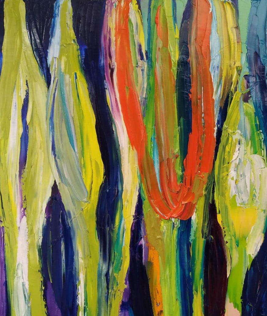 Oil painting Saffron Nina L - 2