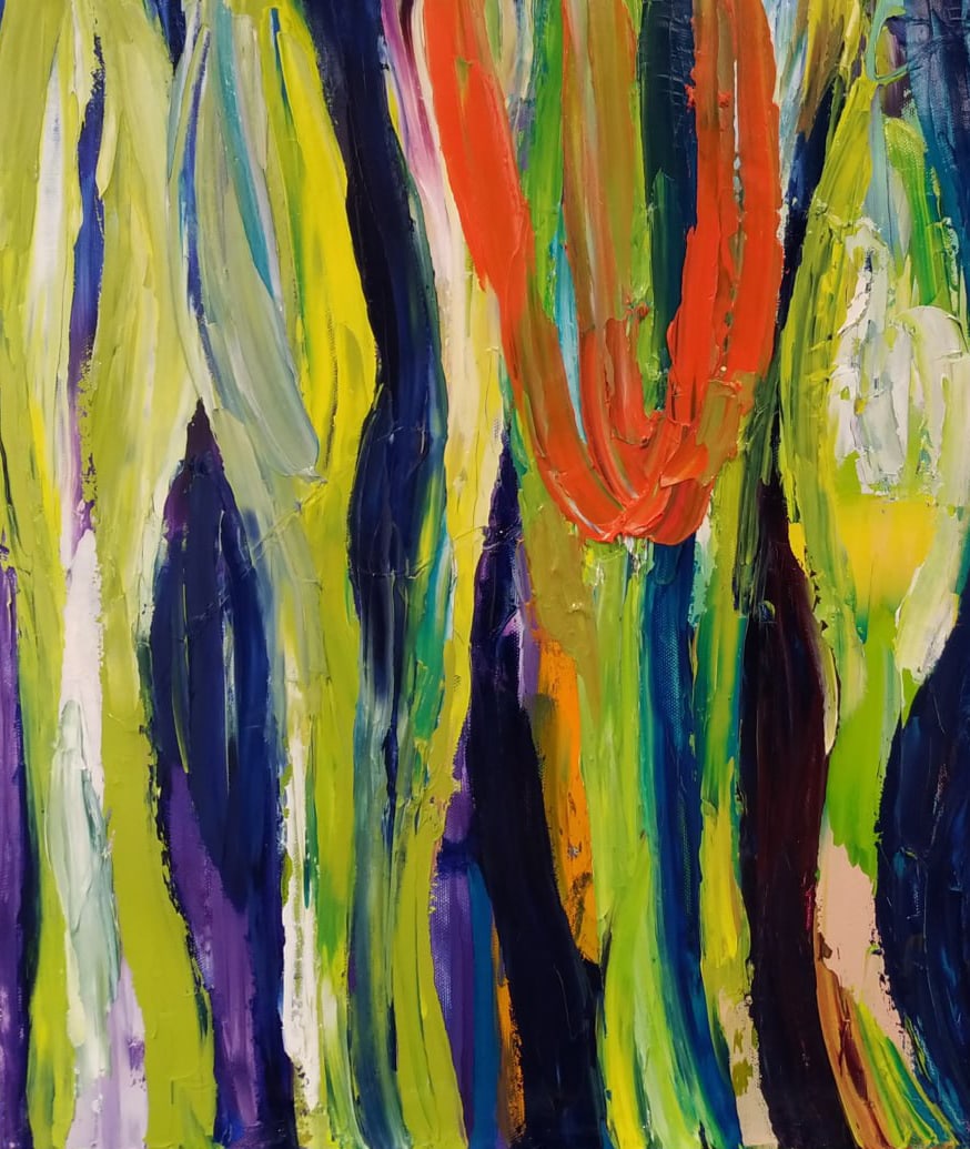 Oil painting Saffron Nina L - 4