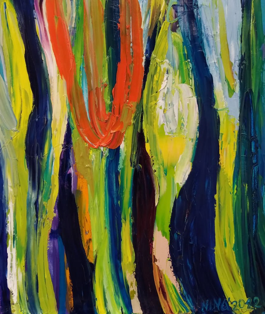 Oil painting Saffron Nina L - 5