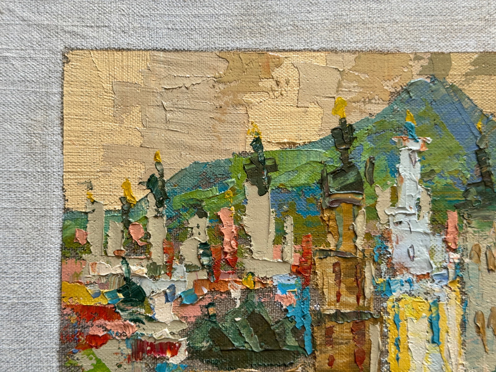 Oil painting with frame Lviv K. Leonid - 3