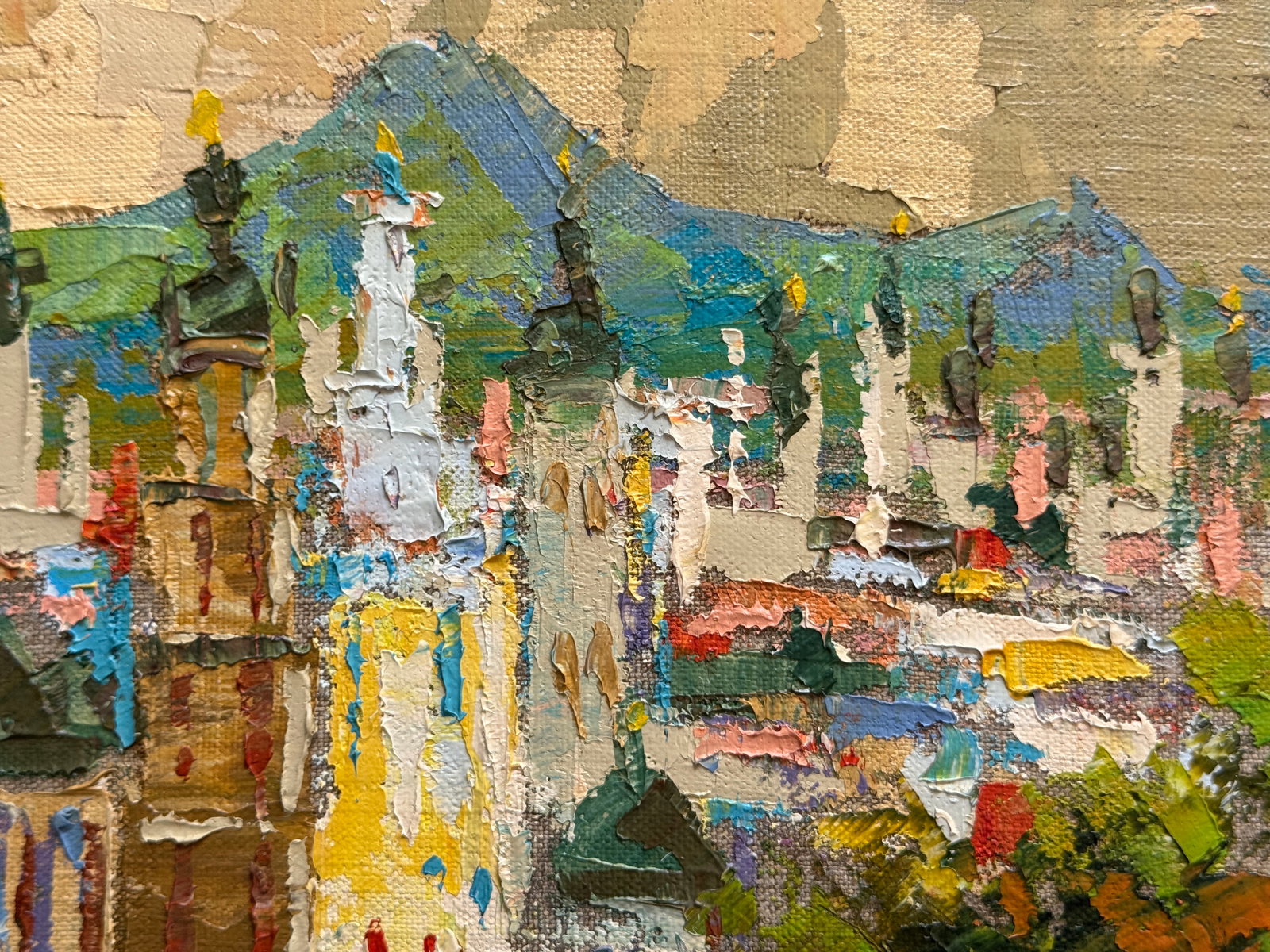 Oil painting with frame Lviv K. Leonid - 4