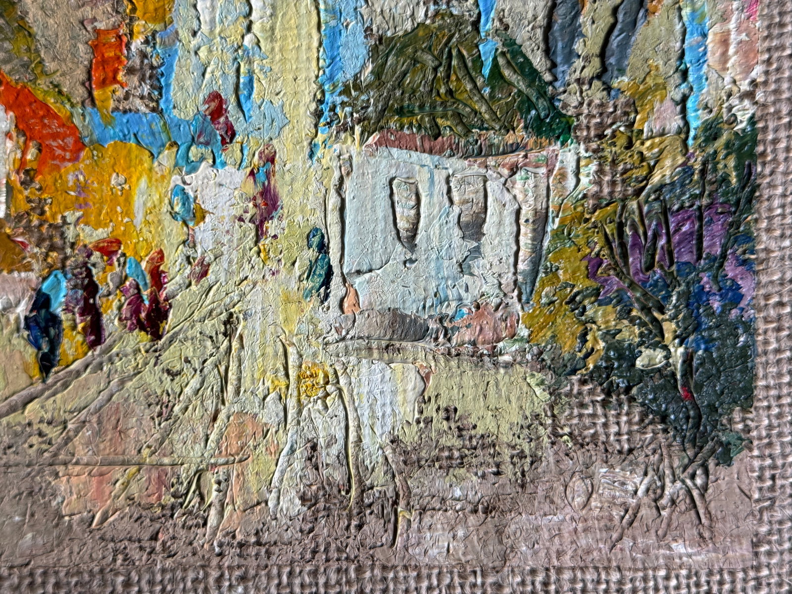 Oil painting city of Lviv K. Leonid - 5