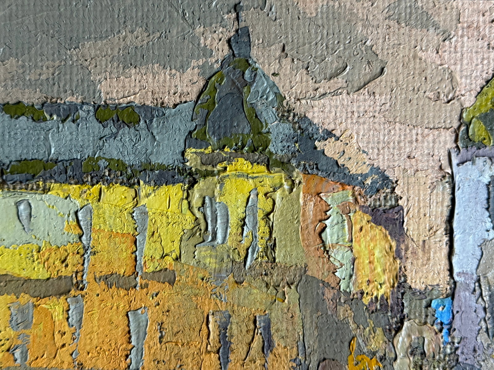Oil painting Lviv Freedom Avenue K. Leonid - 2
