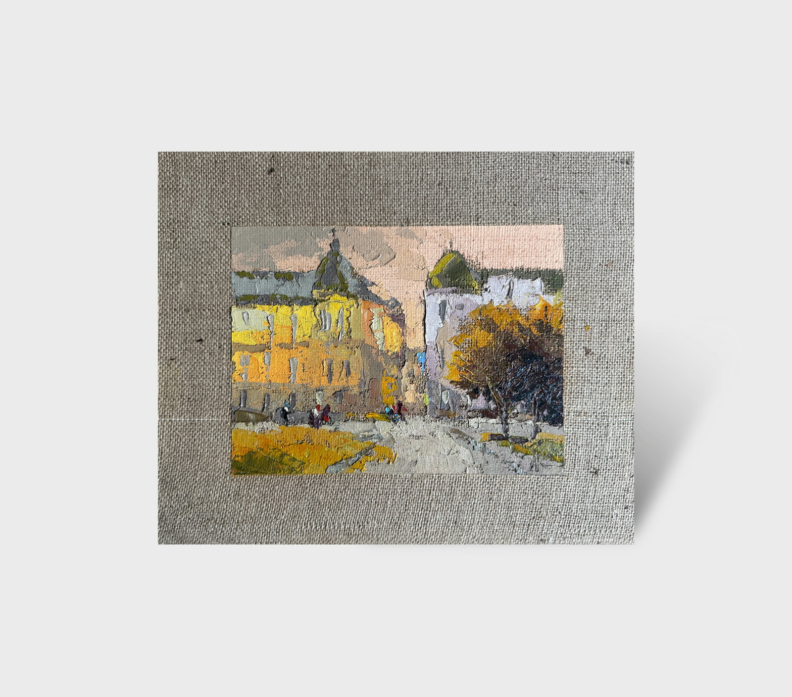 Oil painting Lviv Freedom Avenue K. Leonid - 7