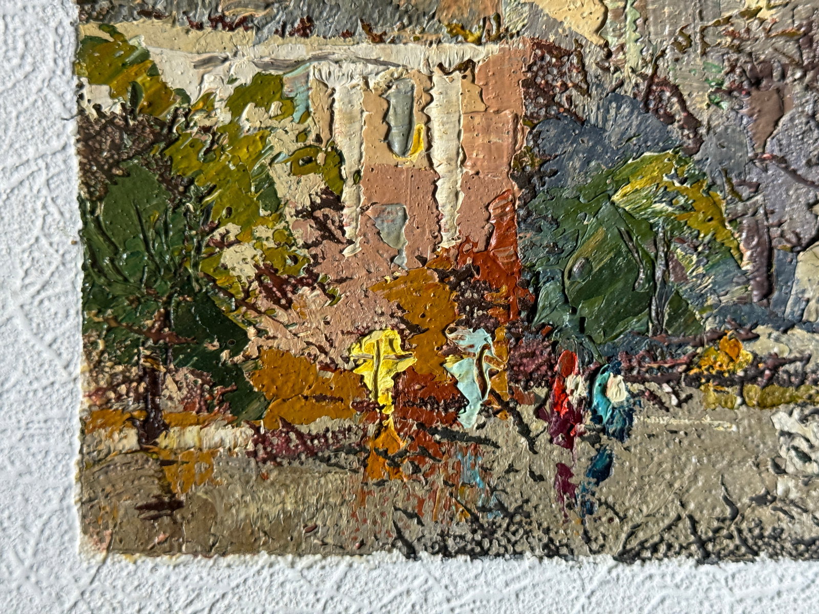 Oil painting with frame Lviv, Bernardine monastery K. Leonid - 4