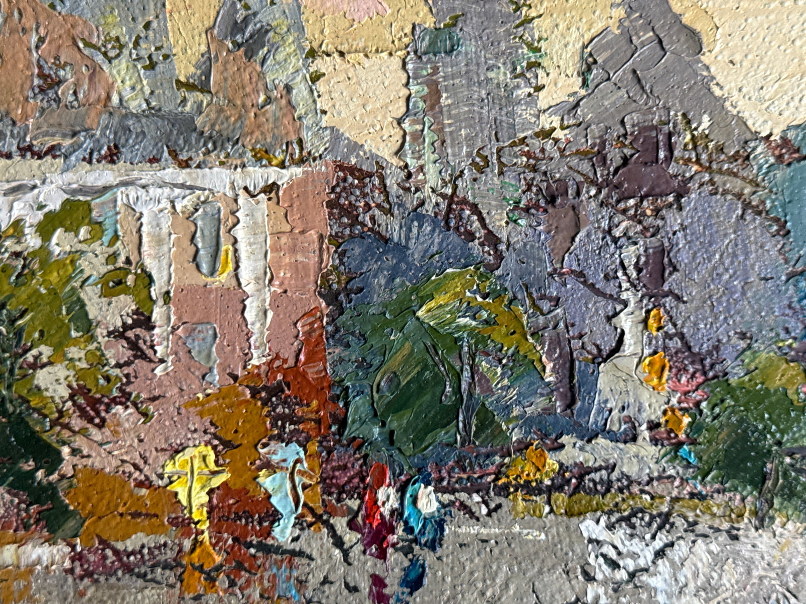 Oil painting with frame Lviv, Bernardine monastery K. Leonid - 7