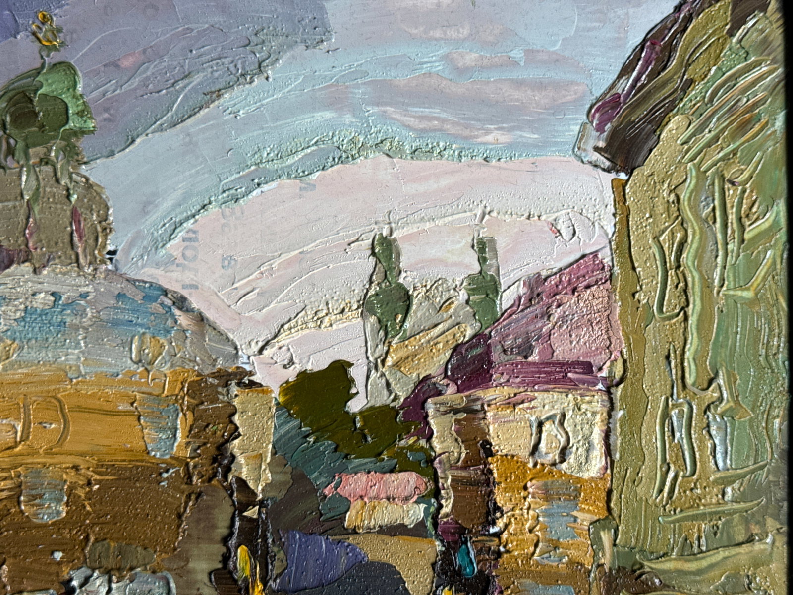Oil painting with frame Lviv K. Leonid - 3