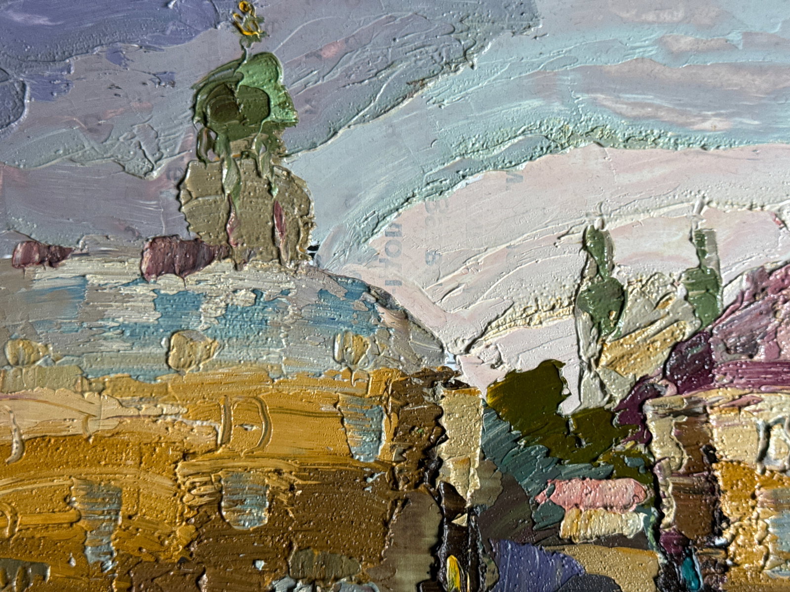 Oil painting with frame Lviv K. Leonid - 6