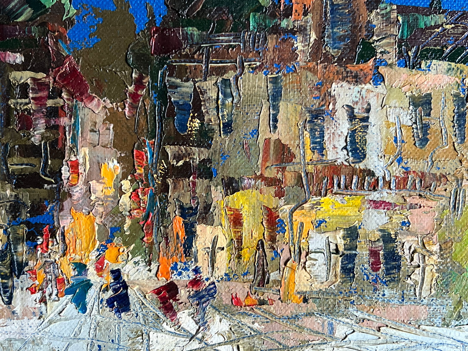 Oil painting with frame In the evening K. Leonid - 5