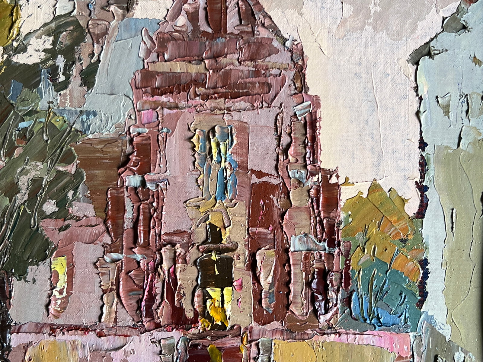 Oil painting with frame Church of St. Clement the Pope (Lviv) K. Leonid - 4