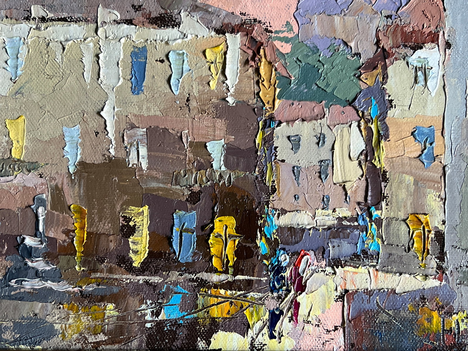 Oil painting with frame market in Lviv K. Leonid - 5