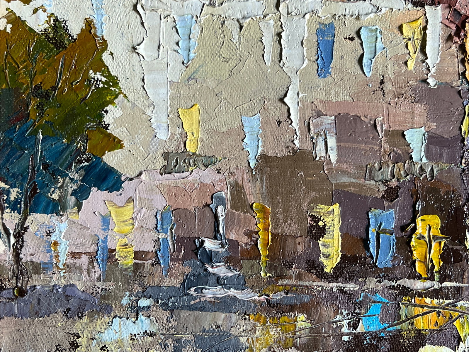 Oil painting with frame market in Lviv K. Leonid - 6