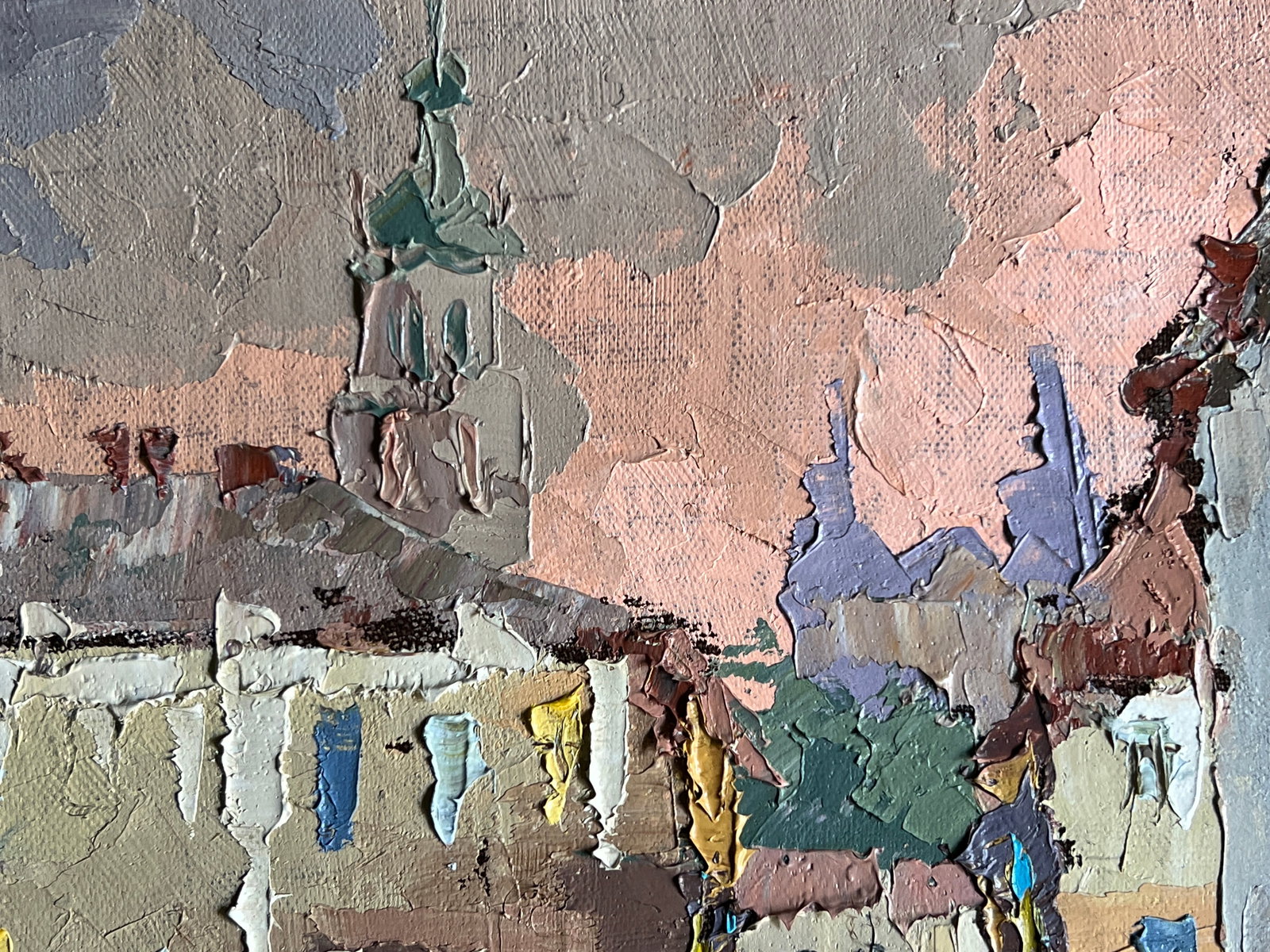 Oil painting with frame market in Lviv K. Leonid - 7