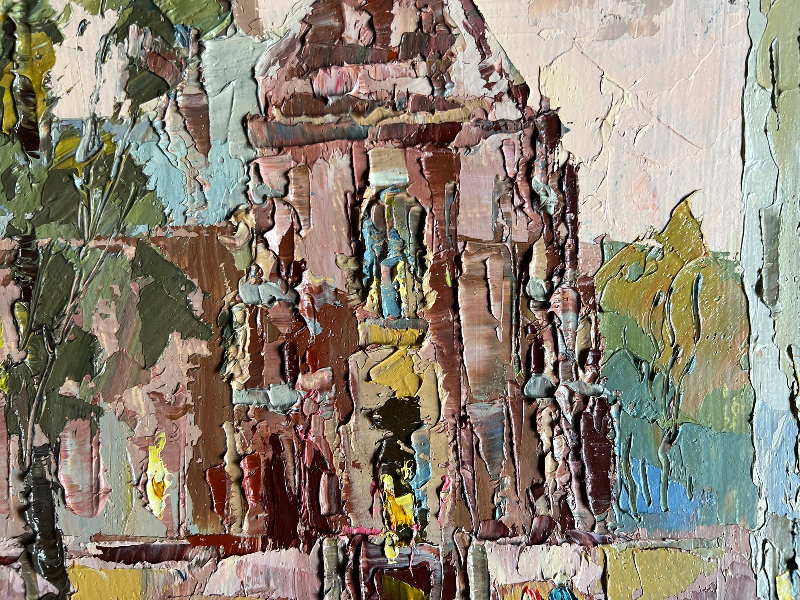 Oil painting with frame Church of St. Clement the Pope (Lviv) K. Leonid - 4
