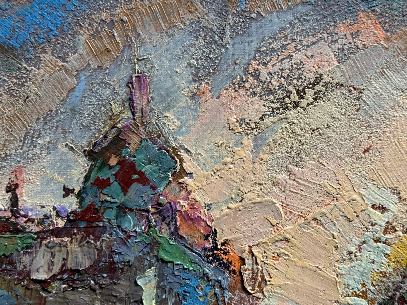 Oil painting with frame ?ity K. Leonid - 2