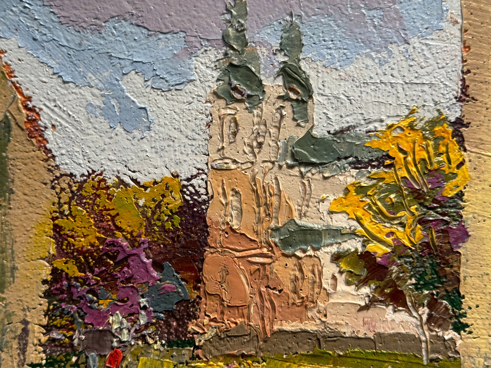 Oil painting with frame Church of St. Mary Magdalene (Lviv) K. Leonid - 6